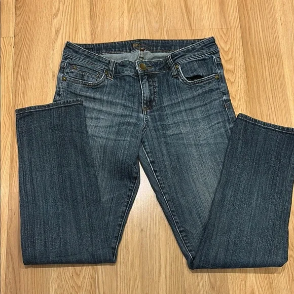 Kut From The Kloth Distressed Classic Jeans Size 6 - Picture 1 of 15
